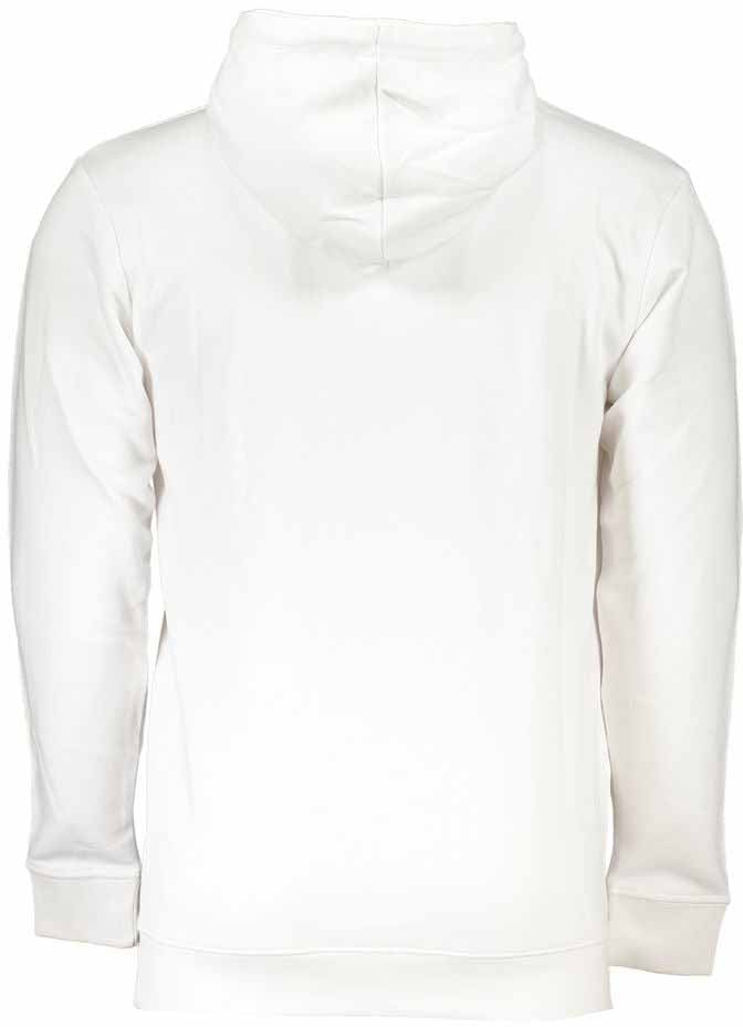Cavalli Class Bianco Cotton Men Sweatshirt Wit