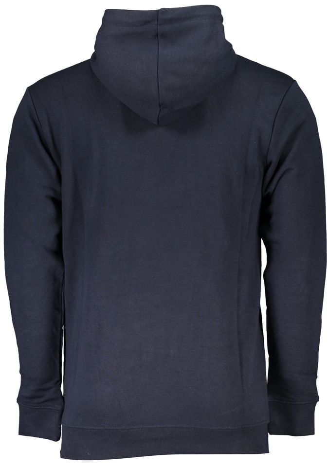 Cavalli Class Blue Cotton Men Sweater Blauw