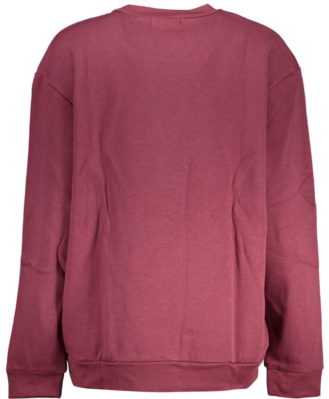 Cavalli Class Viola Polyester Women Sweatshirt Paars