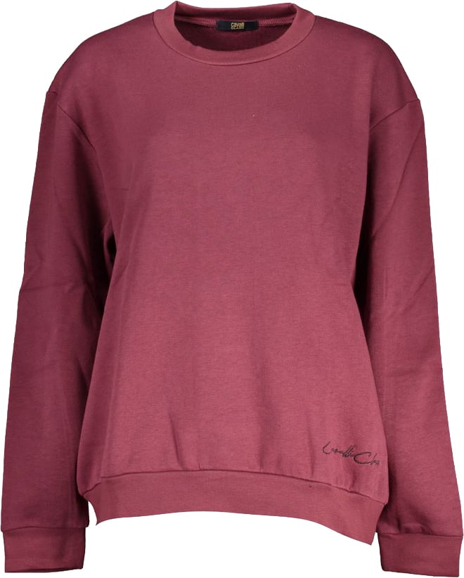 Cavalli Class Viola Polyester Women Sweatshirt Grijs