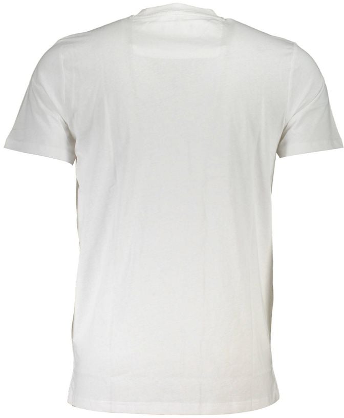 Cavalli Class White Cotton Men's T-Shirt Wit