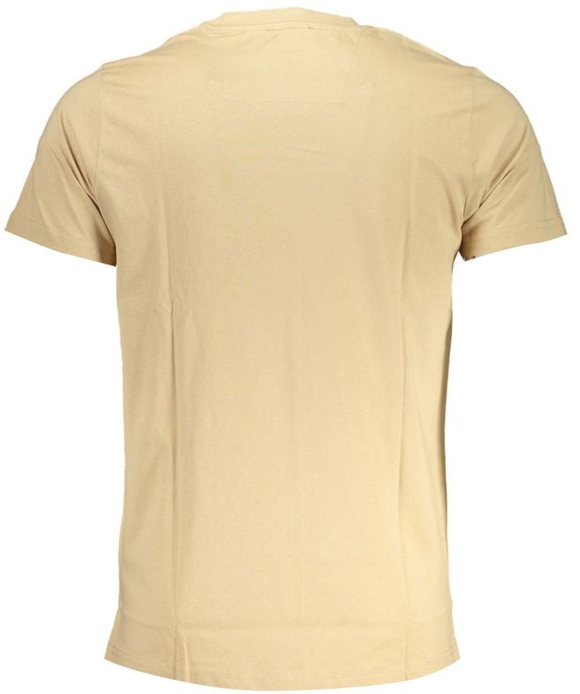 Cavalli Class Beige Cotton Men's T-Shirt Beige