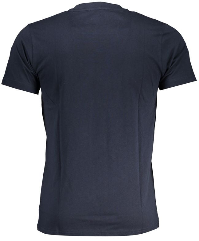 Cavalli Class Blu Cotton Men T-Shirt Rood