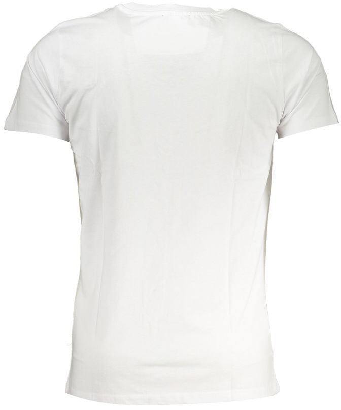 Cavalli Class White Cotton Men's T-Shirt Wit