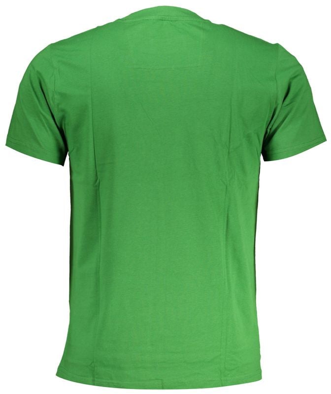 Cavalli Class Verde Cotton Mens T-Shirt Groen