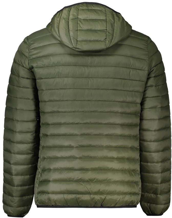Cavalli Class Green Polyamide Men Jacket Groen