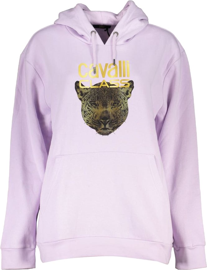 Cavalli Class "Viola Polyester Women Sweatshirt" Paars