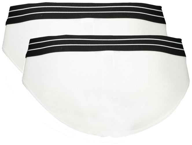 Cavalli Class White Cotton Men's Briefs Wit