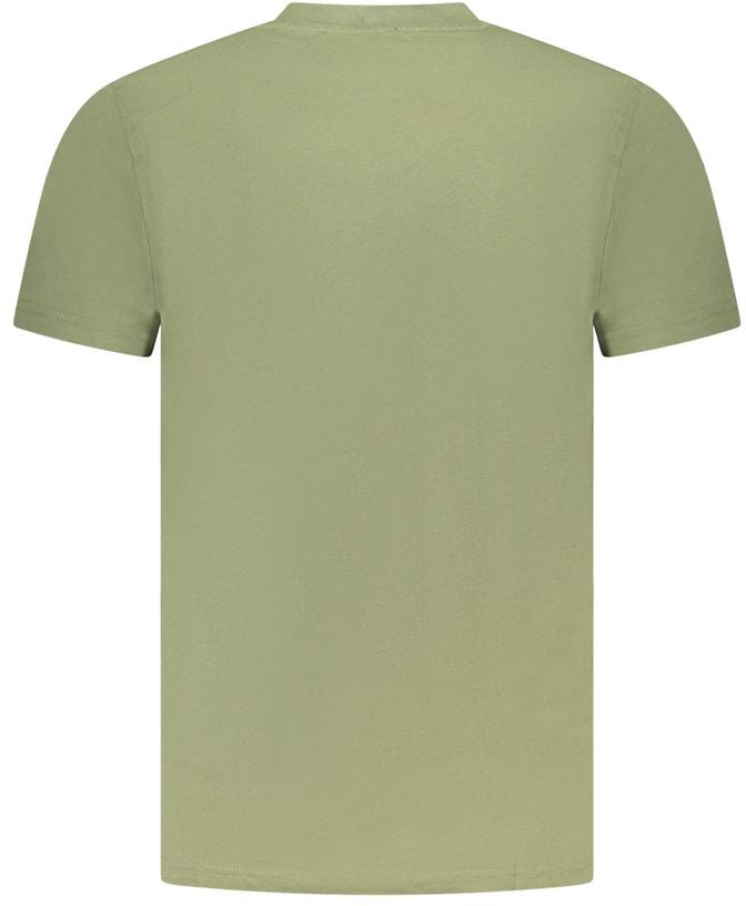 Cavalli Class Verde Cotton Men T-Shirt Rood