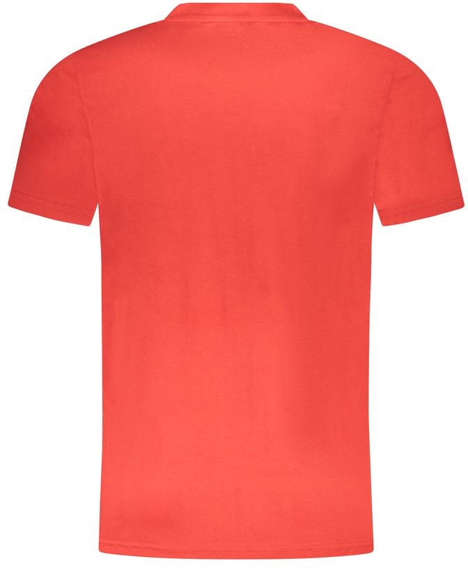 Cavalli Class Red Cotton Men's T-Shirt Rood