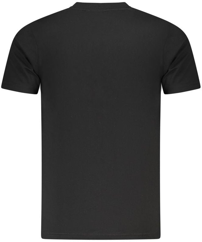 Cavalli Class Black Cotton Mens T-Shirt Zwart