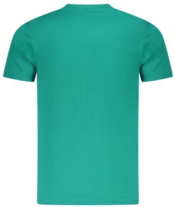 Cavalli Class Verde Cotton Men T-Shirt Groen