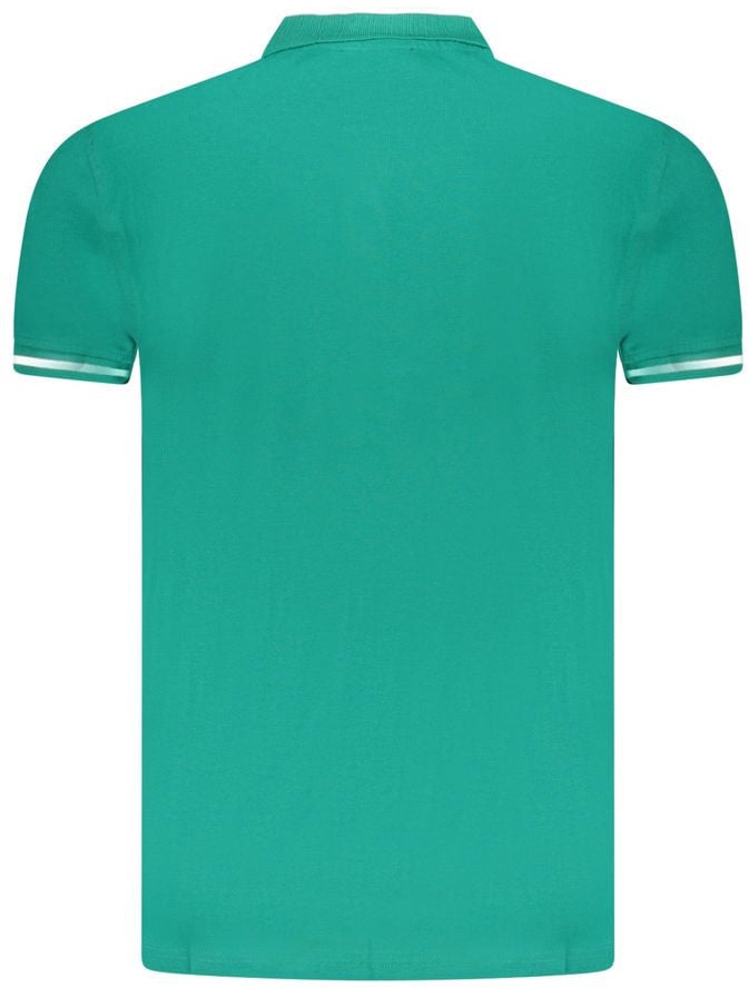 Cavalli Class Verde Cotton Men Polo Groen