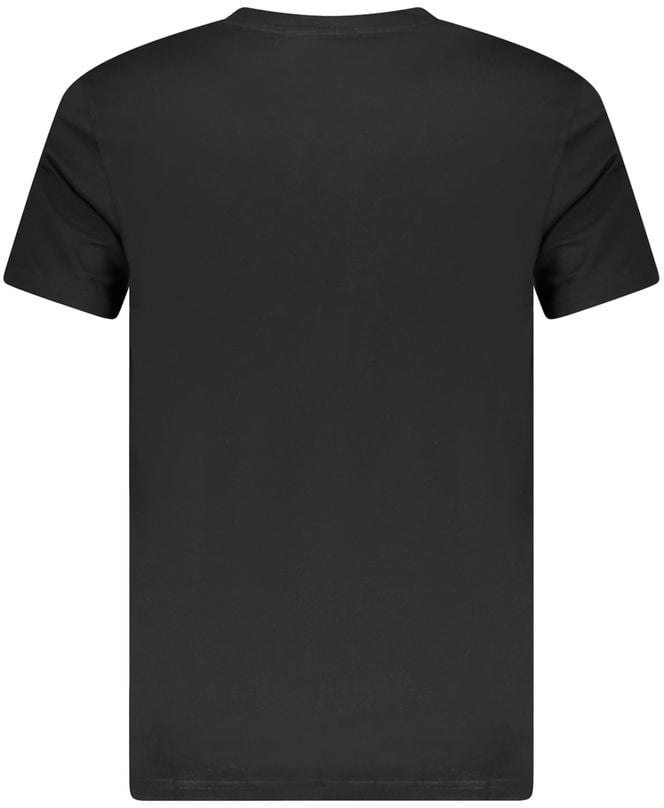 Cavalli Class Black Cotton Men's T-Shirt Zwart