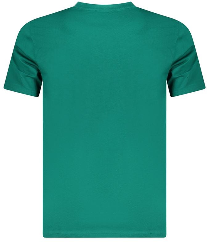 Cavalli Class Verde Cotton Men T-Shirt Groen