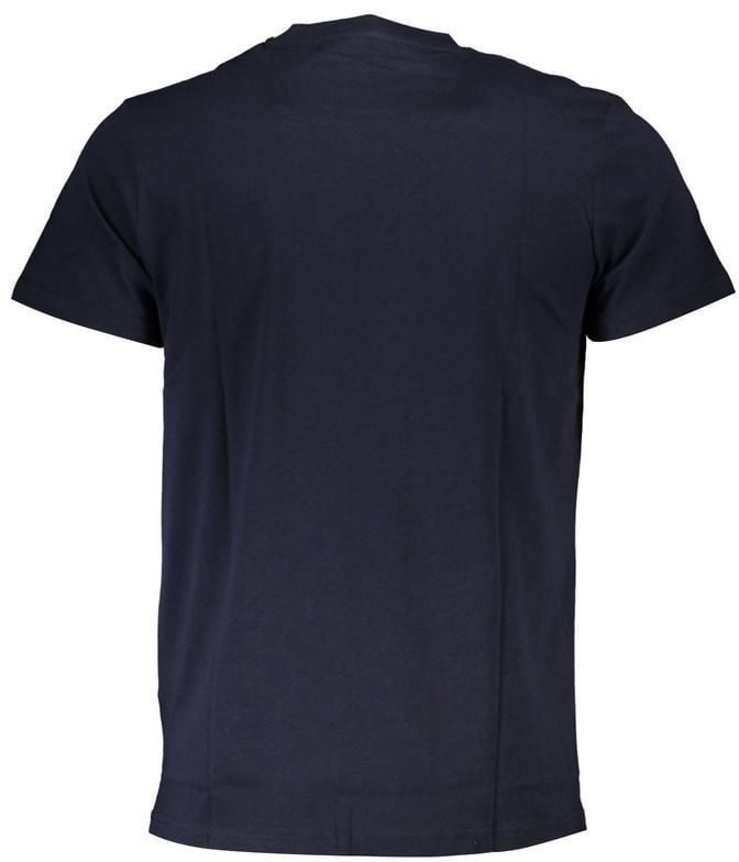 Cavalli Class Blu Cotton Men T-Shirt Rood