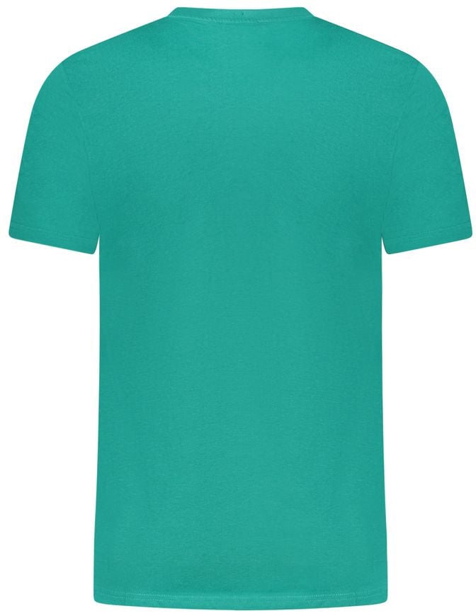 Cavalli Class Verde Cotton Men T-Shirt Groen