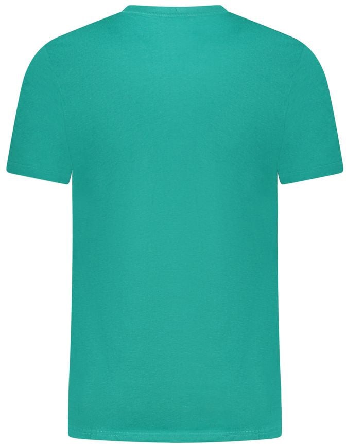 Cavalli Class Verde Cotton Men T-Shirt Groen