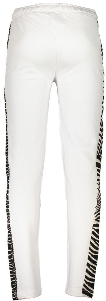 Cavalli Class White Cotton Men's Sweatpant Wit