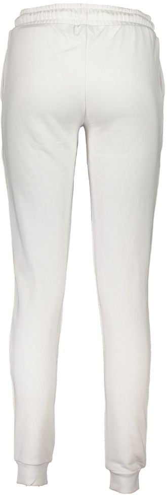Cavalli Class White Cotton Women's Sweatpant Wit