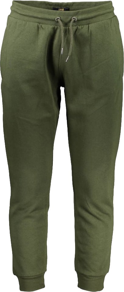 Cavalli Class Verde Polyester Men Sweatpant Groen