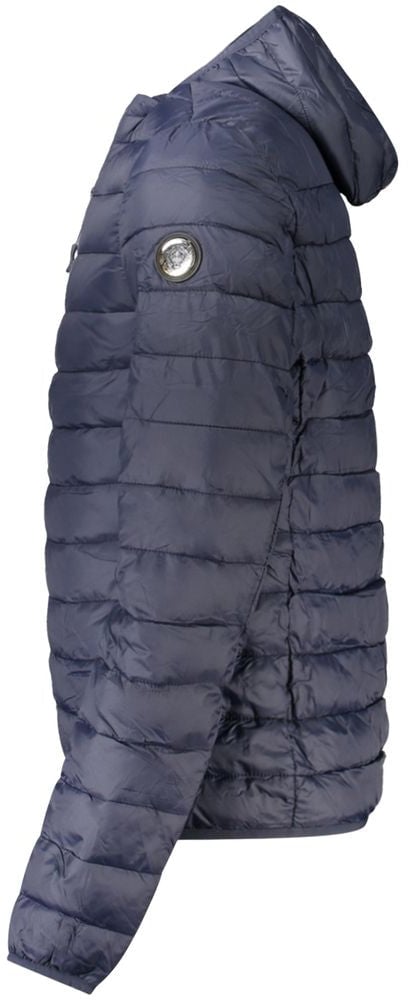 Cavalli Class Blu Polyester Men's Jacket Blauw