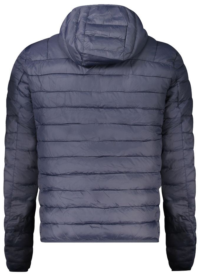 Cavalli Class Blu Polyester Men's Jacket Blauw
