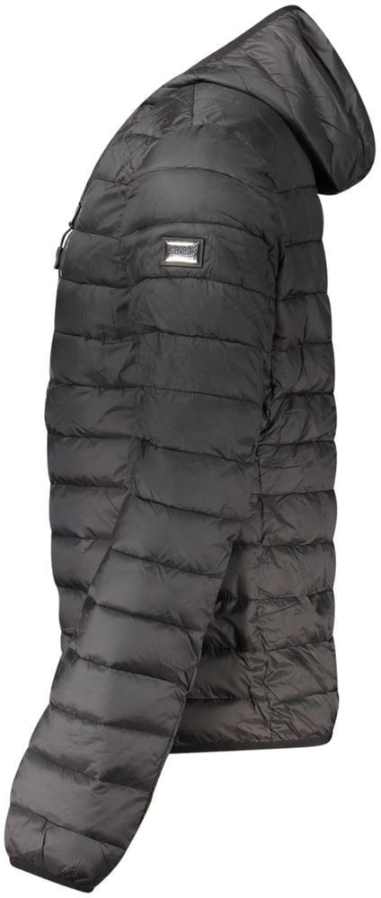 Cavalli Class Black Polyester Men's Jacket Zwart