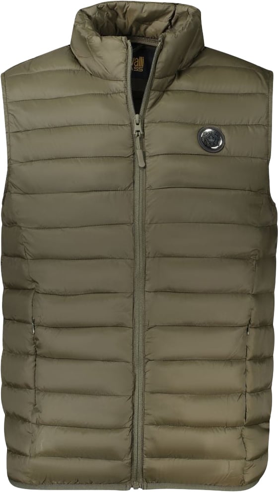 Cavalli Class Verde Polyester Men's Jacket Groen