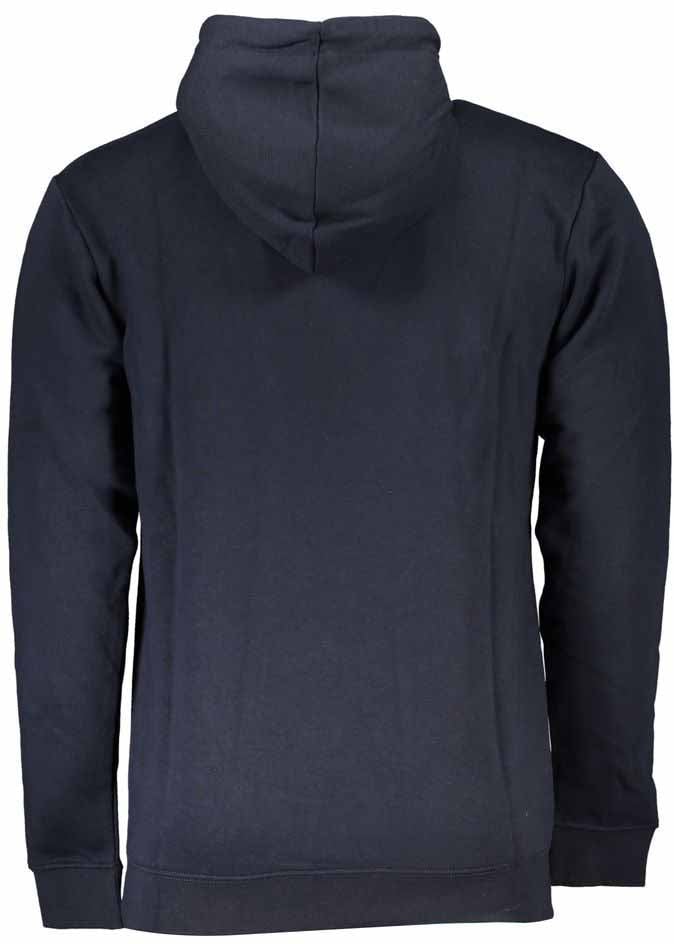 Cavalli Class Blue Cotton Men Sweatshirt Blauw