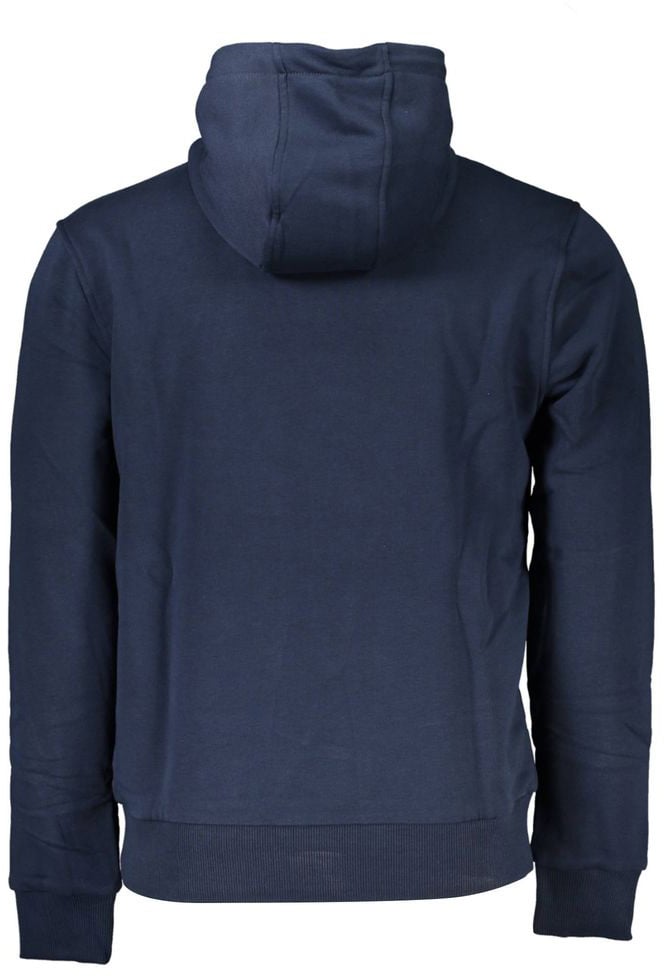 Cavalli Class Blue Cotton Men's Sweatshirt Blauw