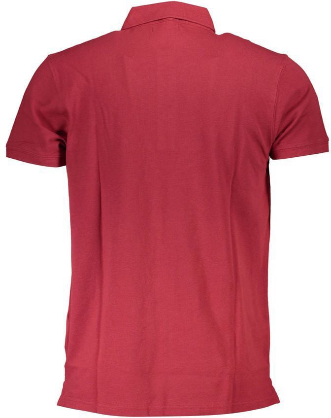 Cavalli Class Multicolor Cotton Polo Shirt Divers