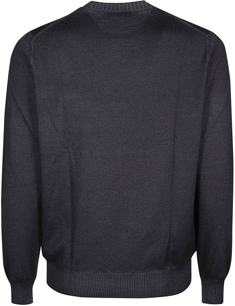 Fay Round Neck Sweater Black Zwart