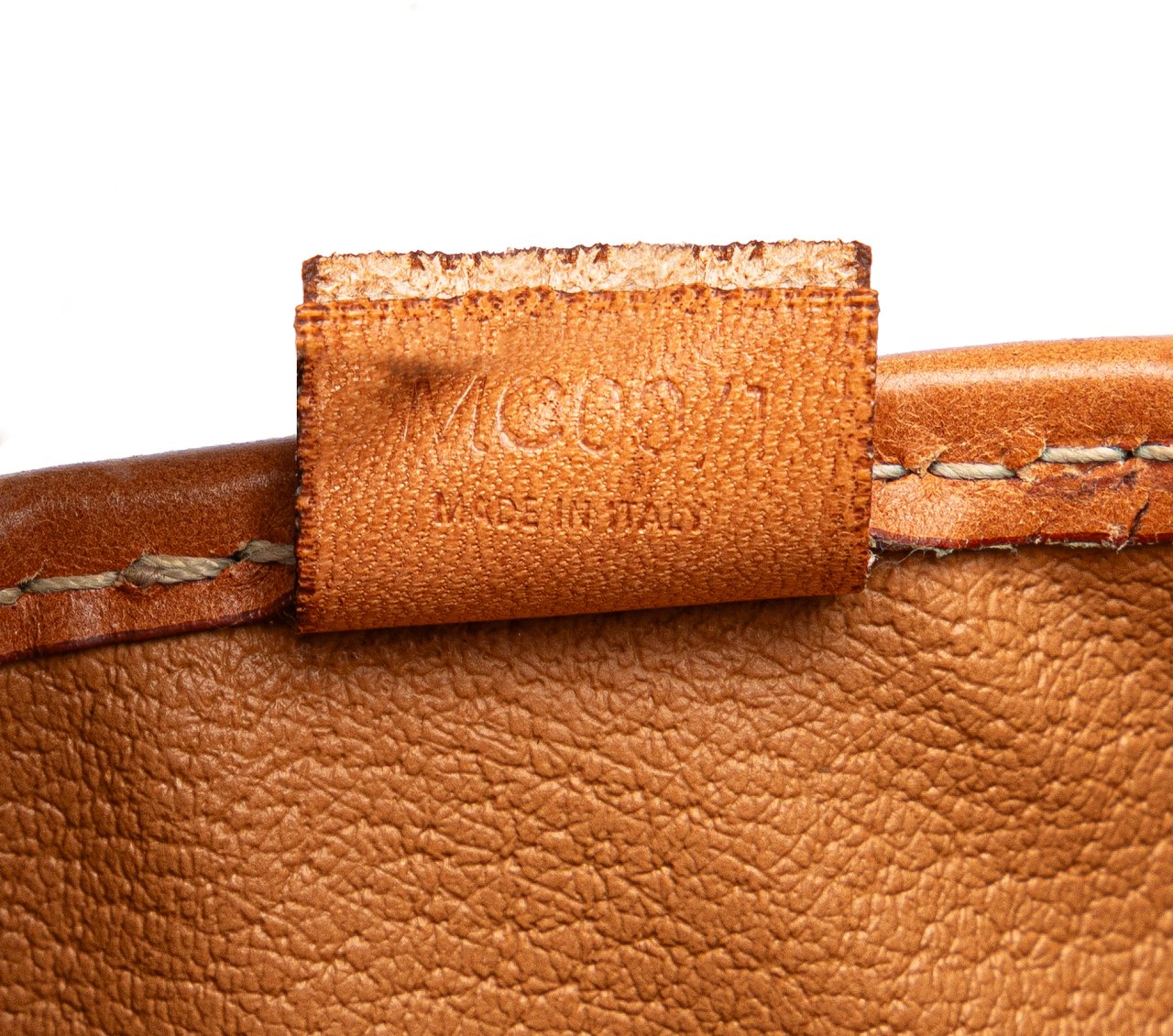 Celine Macadam Coated Canvas Clutch Bruin