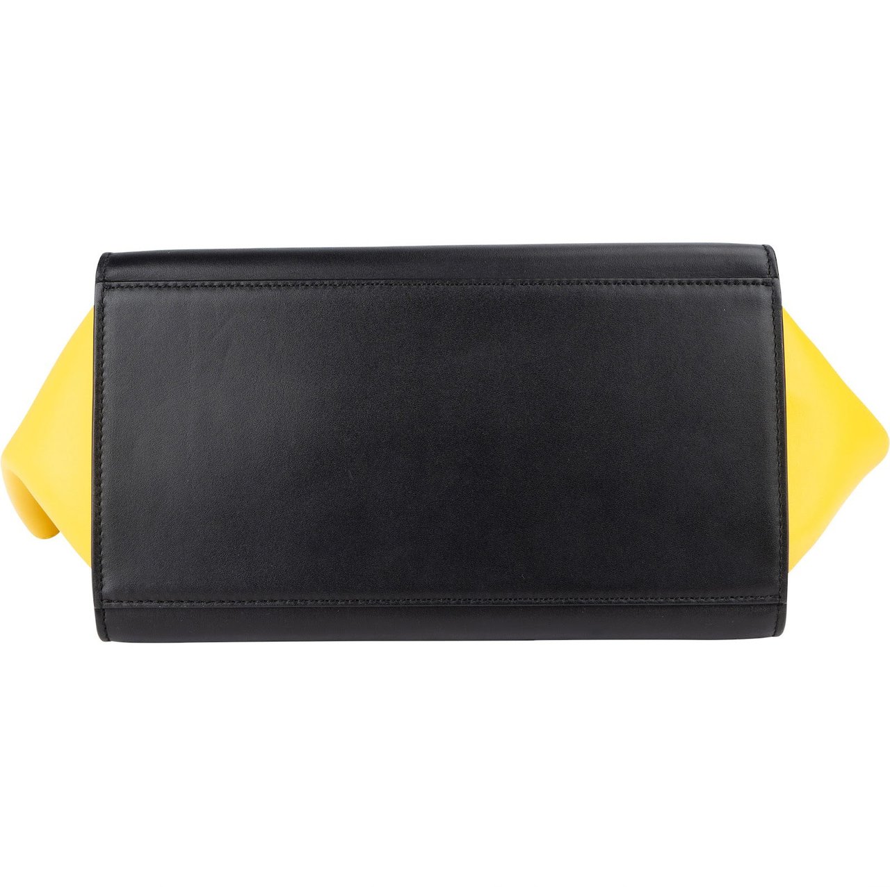 Celine Céline Tricolor Leather Trapeze Handbag Divers