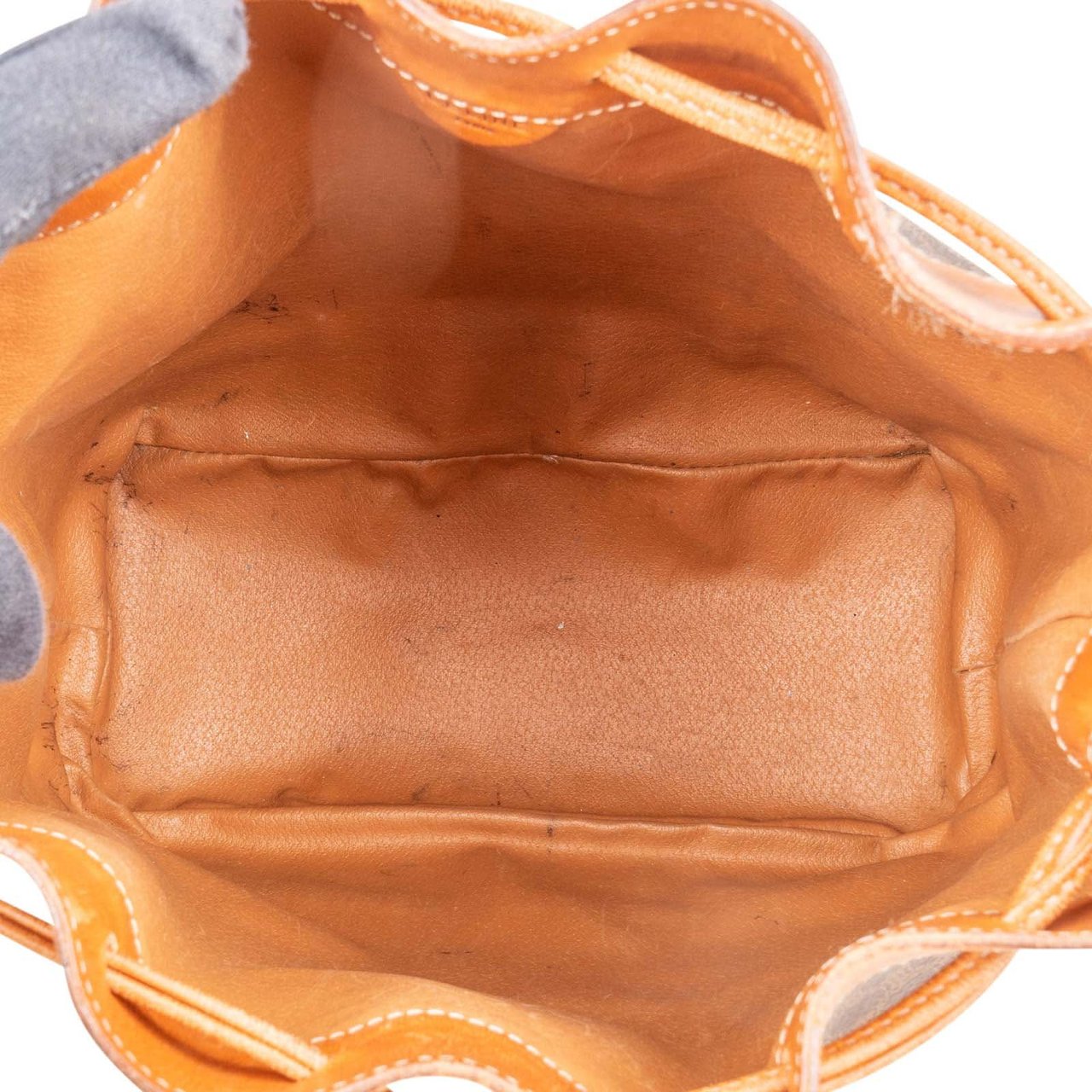 Celine Celine Macadam Canvas Drawstring Bucket Shoulder Bag Bruin