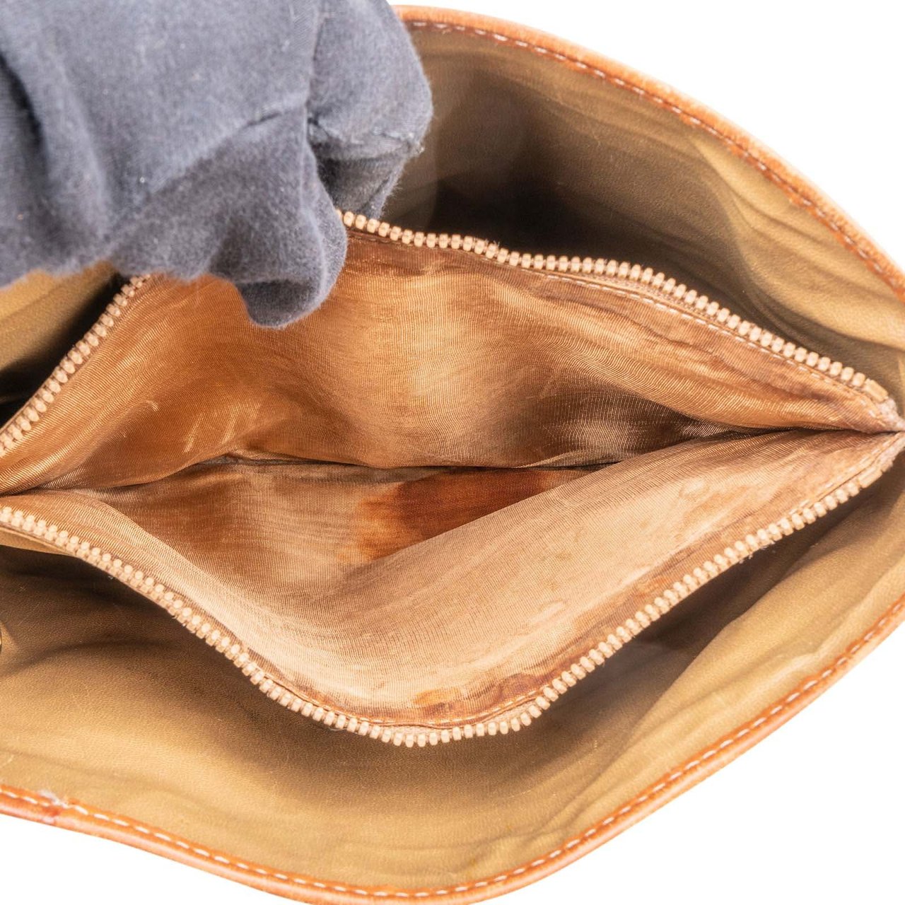 Celine Celine Macadam Monogram Shoulder Bag Bruin