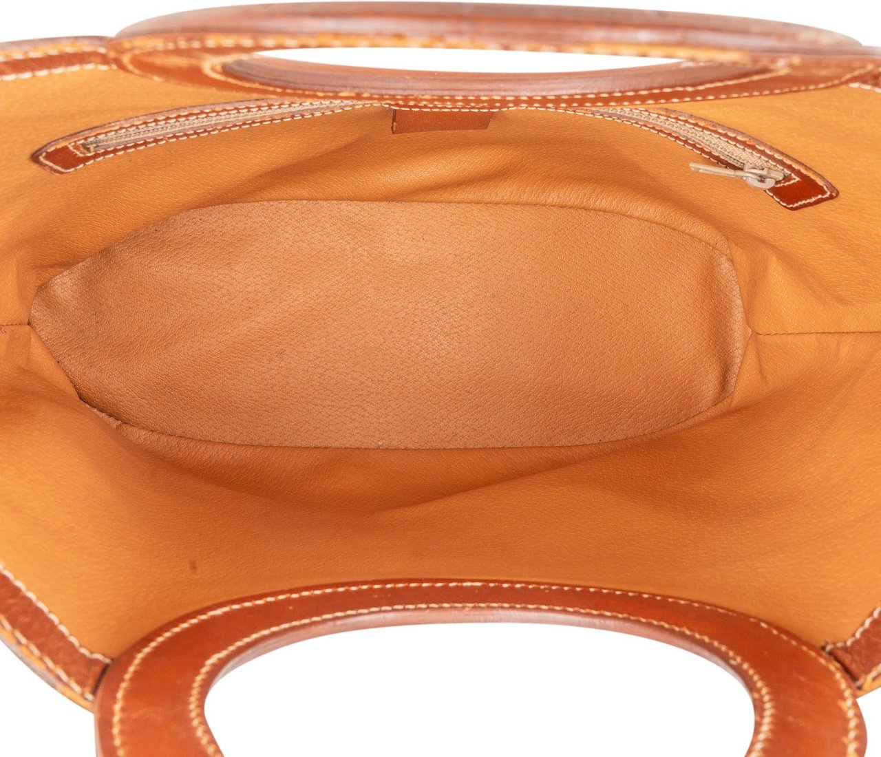 Celine Celine Monogram Macadam Ring Top Handle Handbag Bruin