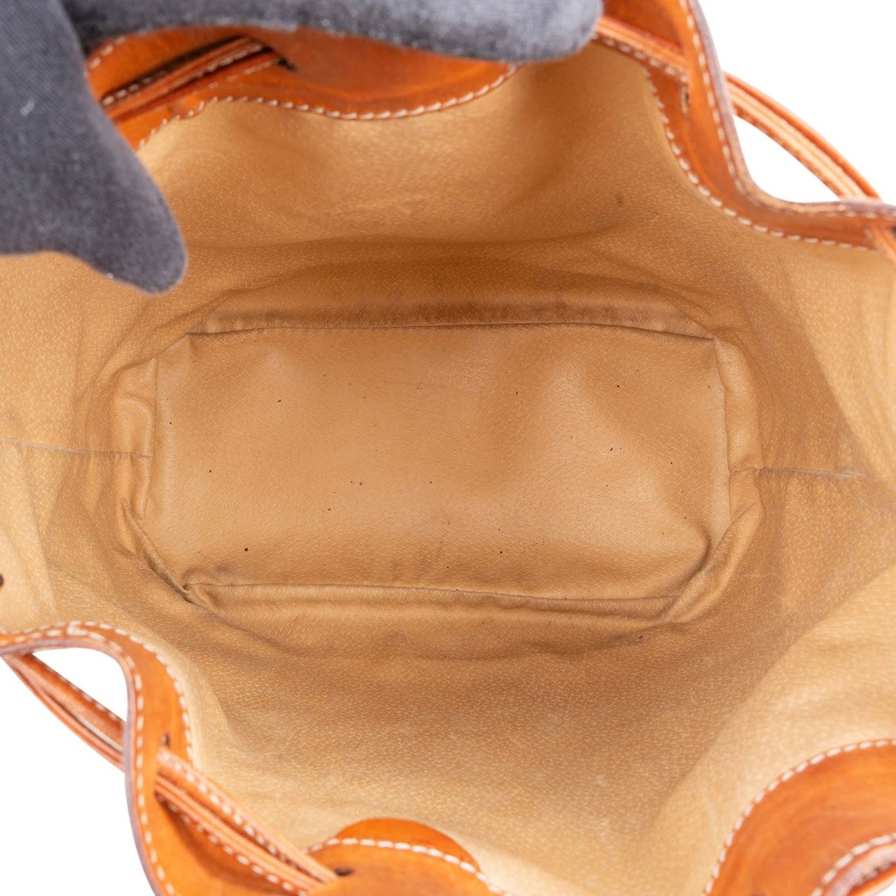 Celine Celine Macadam Monogram Bucket Shoulder Bag Bruin