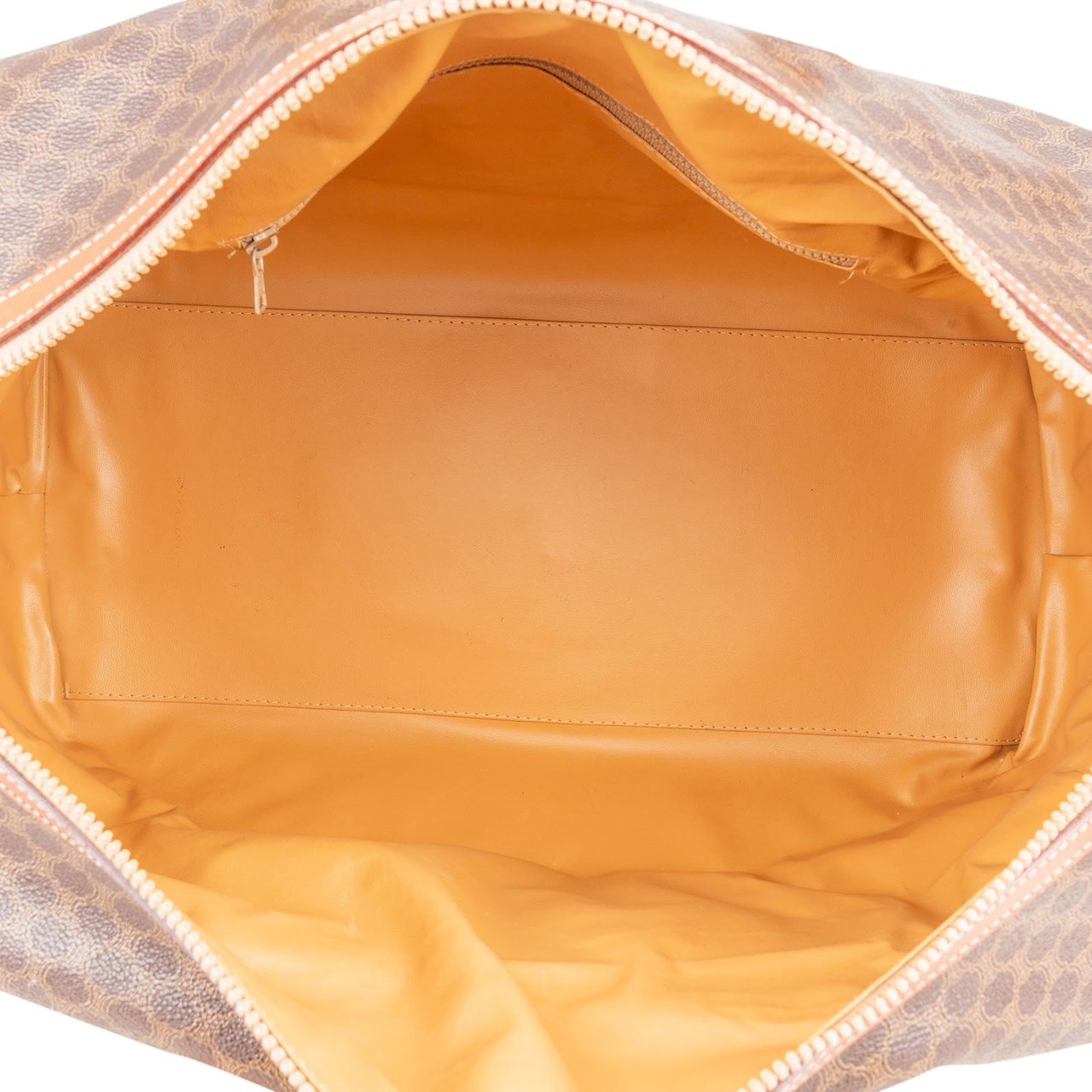 Celine Celine Macadam Canvas Vintage Travel Bag Bruin