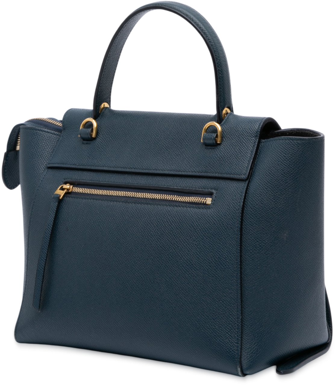 Celine Mini Grained Calfskin Belt Bag Blauw