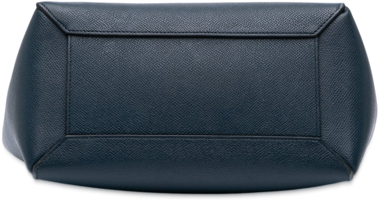 Celine Mini Grained Calfskin Belt Bag Blauw