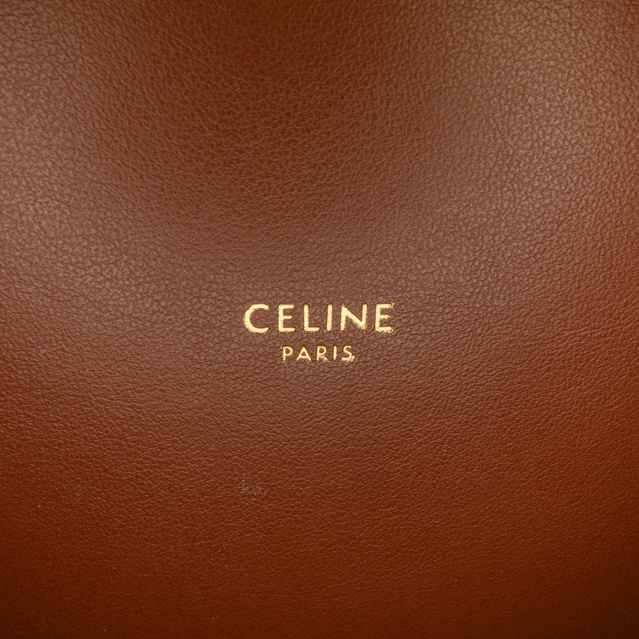 Celine Shearling Bucket 16 Bruin