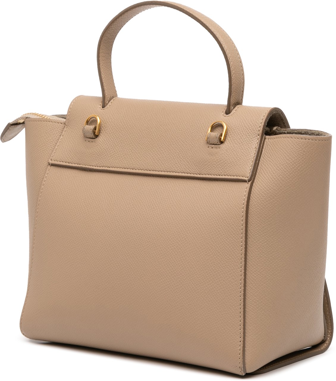 Celine Nano Grained Calfskin Belt Bag Bruin