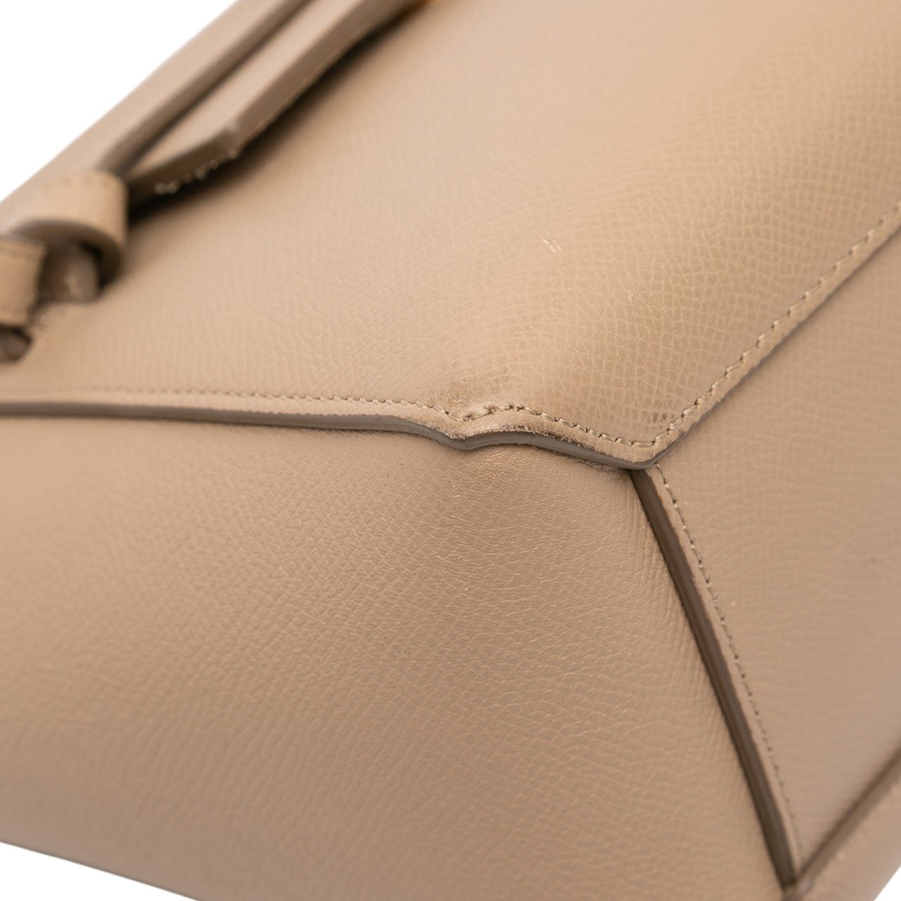 Celine Nano Grained Calfskin Belt Bag Bruin
