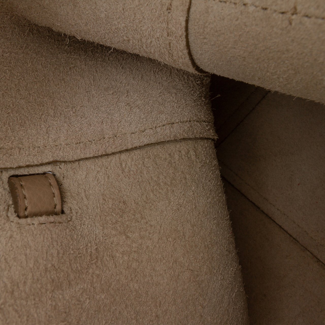 Celine Nano Grained Calfskin Belt Bag Bruin