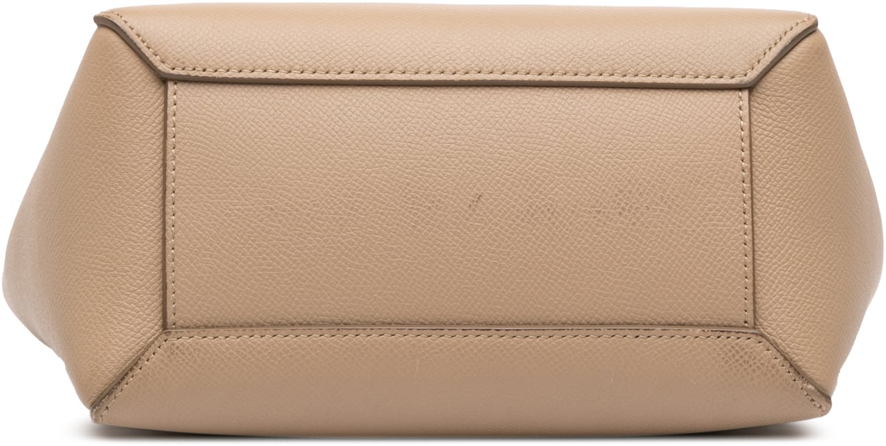 Celine Nano Grained Calfskin Belt Bag Bruin