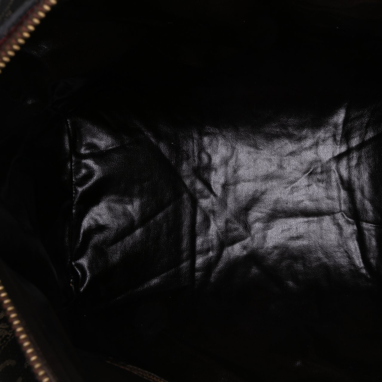 Celine C Carriage Canvas Boston Bag Bruin