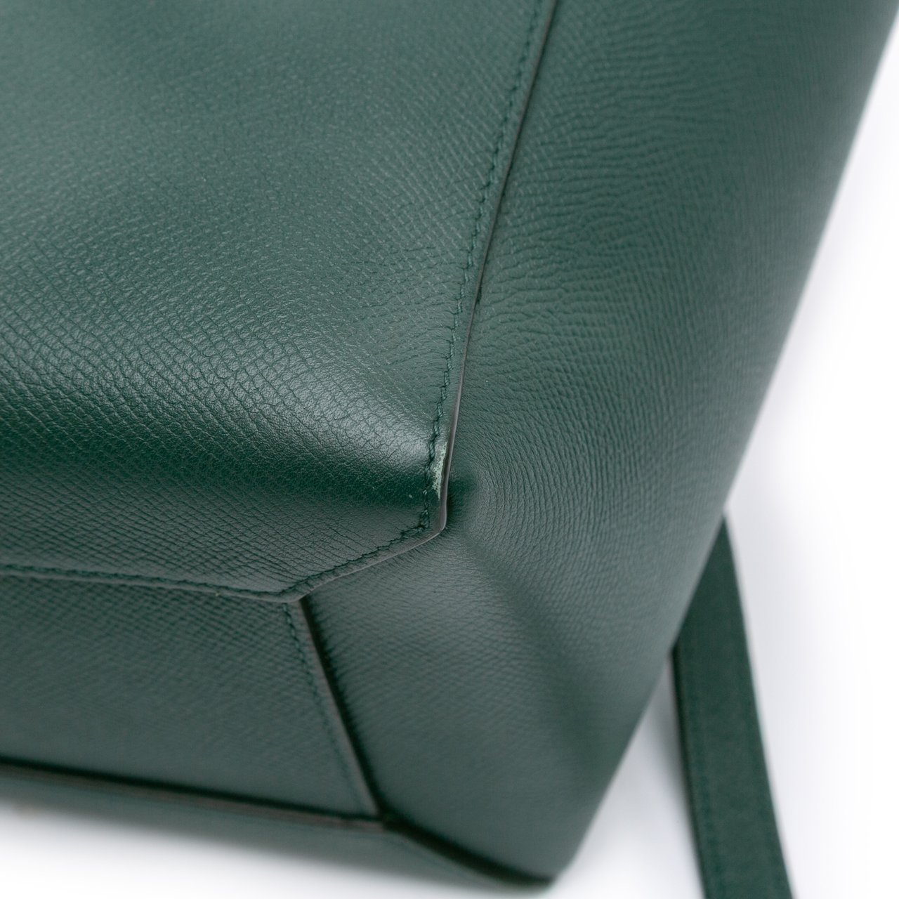 Celine Micro Grained Calfskin Belt Bag Groen