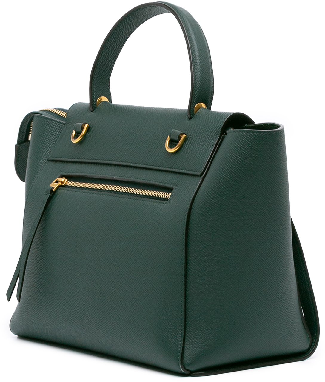 Celine Micro Grained Calfskin Belt Bag Groen